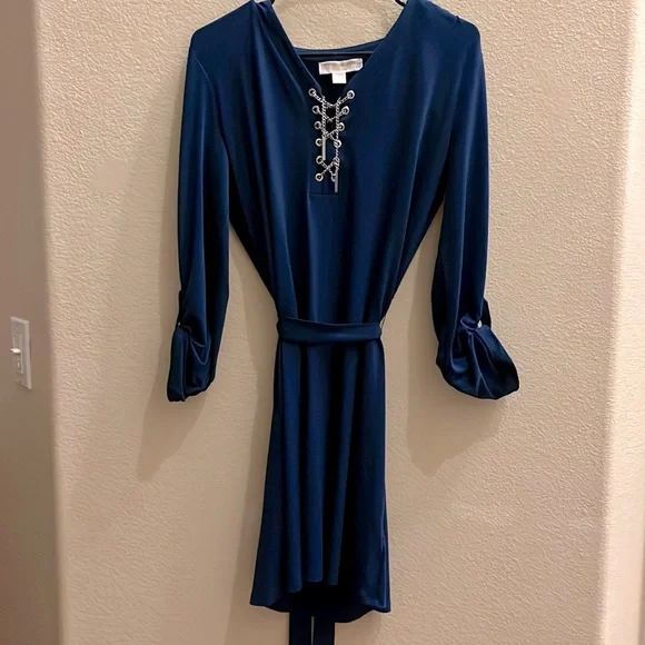 MICHAEL Michael Kors | Dresses | Michael Michael Kors Chain Laceup Shift  Dress | Poshmark